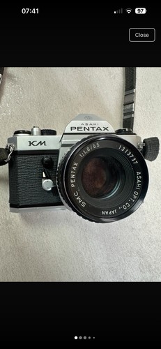 Asahi pentax silver 35mm - pentax, km