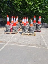 Heavy Duty Traffic Cones 750mm Road Cones Exellent Condition 