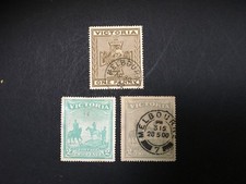 Victoria 1900 Boer War Patriotic Fund 1d lovely canc, 2d mint & unusual colour