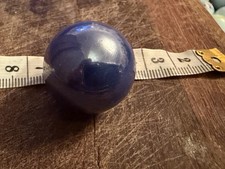 Blue Jumbo Marble Shooter ~ Approx 3.5–4cm Resin Ball ~ Kids Play or Crafts mar1