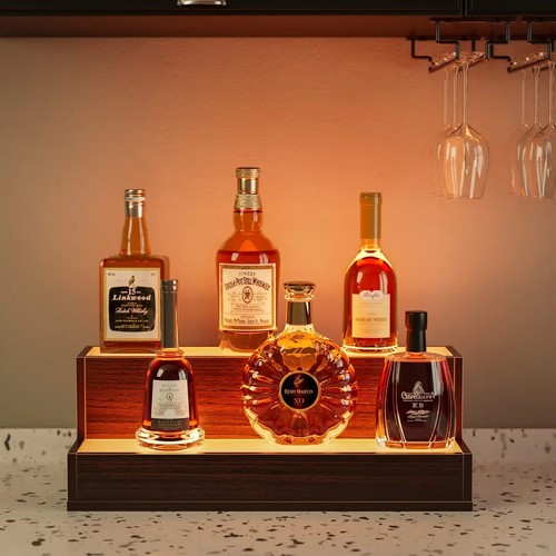 Led bottle display shelf - led,