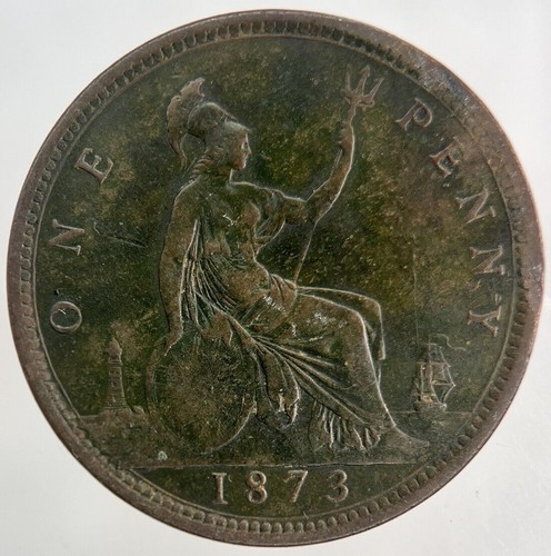 1873 victoria one - coin, |
