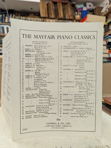 The mayfair piano classics - the,