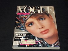 1984 NOVEMBER VOGUE MAGAZINE -