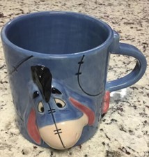 Eeyore 3D Blue Large Coffee