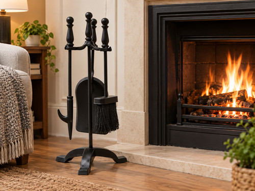 4pc fireplace tool - tool, set