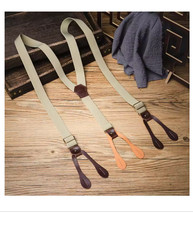 New Vintage Button Braces Back