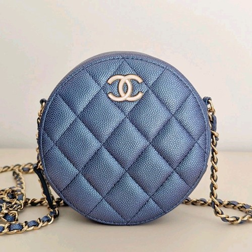 Chanel iridescent caviar round - caviar,