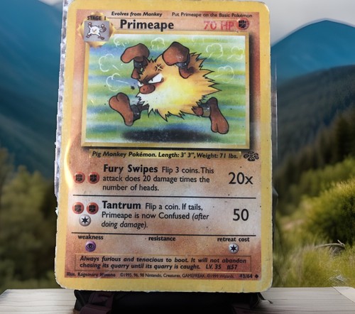 First edition primeape - first, 1995