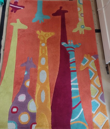 Funky kids room - rug,, hand