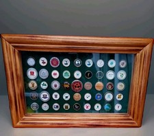 Vintage golf pins. 45 Various