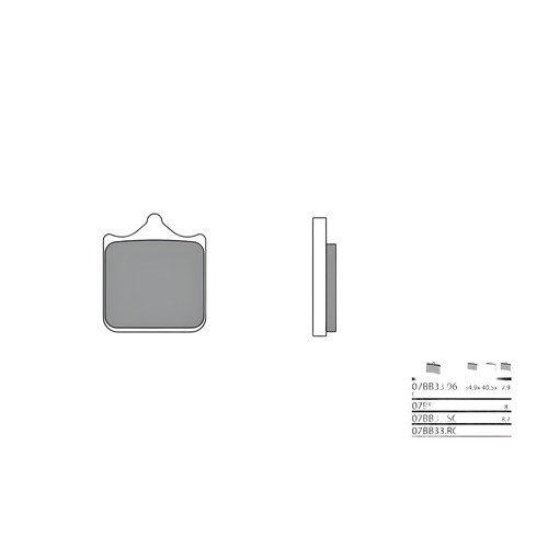 Brake pads brembo - pads,
