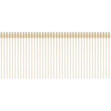 40 Pcs  Wooden Flag Poles