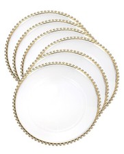 6Pcs Charger Plates with