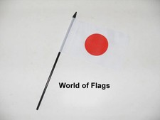 JAPAN FLAG 6" x 4" SMALL HAND