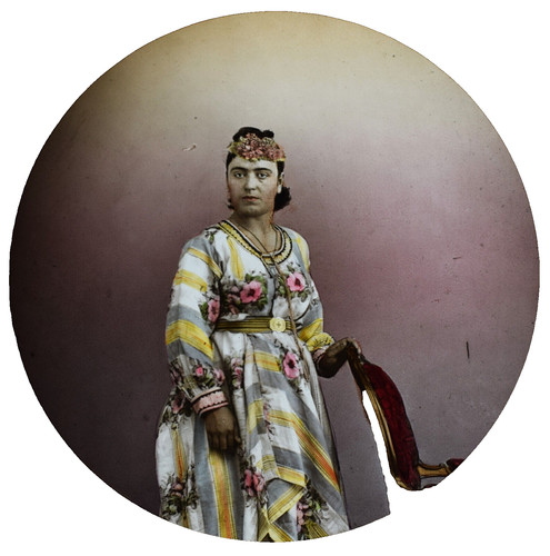Photo turkish lady - turkish, c1890