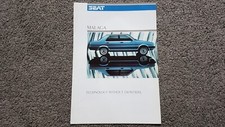 Seat malaga specification - malaga, and