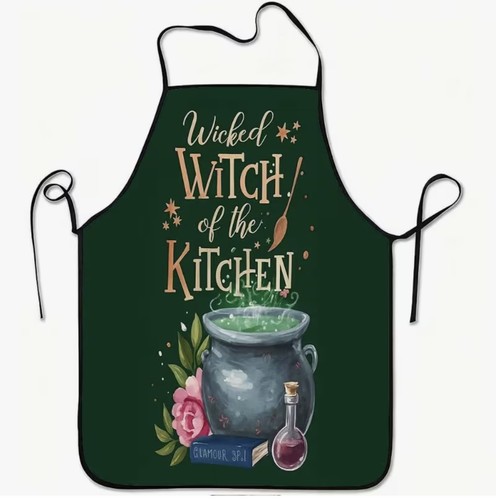 Kitchen witch apron heavy - heavy, duty