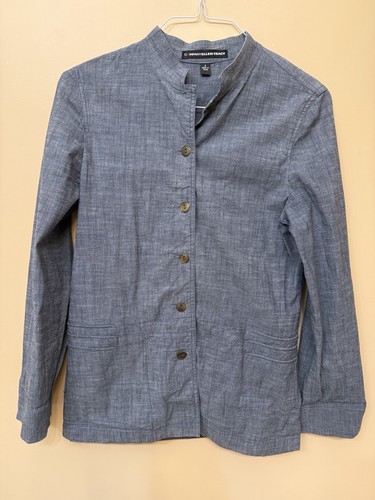 Ellen tracy chambray - chambray, nehru