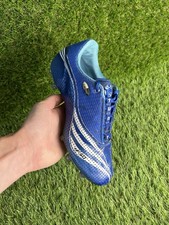 Adidas F50 Tunit Clima-Cool SG Football Boots Mens Size 7 Uk Blue Adizero Rare