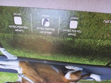 Raised  folding dog bed -
