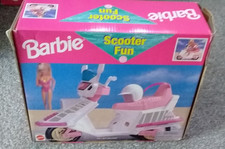 Barbie Scooter Fun Vintage 90s With Box very good condition no Helmet only Bike 