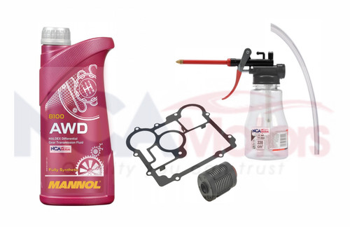 Haldex service kit with - kit, oil
