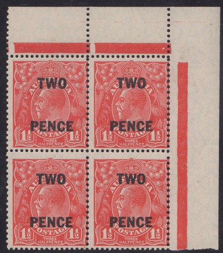 Australia kgv d red - australia, 2d