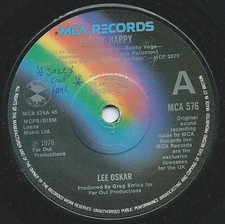 Lee Oskar - Feelin' Happy - Used Vinyl Record 7 - 41 - Promo - V8100z