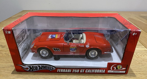 Hot wheels ferrari 250 gt - wheels, 1:18