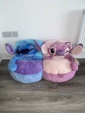 Disney Stitch and Angel Plush Sofa Chair Toy- In hand 🙌🏼 Fast Dispatch 🚚