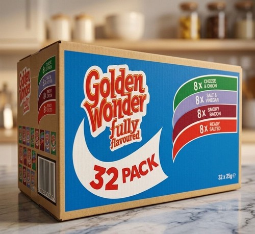 Golden wonder crisps - golden, fully