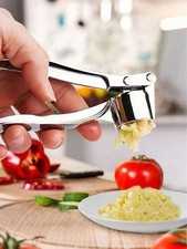 Stainless Steel Garlic Crusher