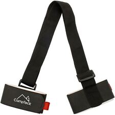 Ski Carrier Holder Carrying Sling Strap Carry Tie Skis Poles Shoulder Handle