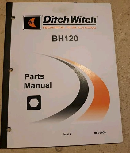Ditch witch bh120 backhoe - ditch,