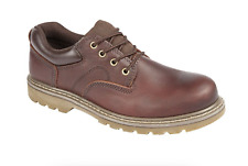 MENS BROWN PADDED COLLAR CASUAL SHOES WOODLAND UK 12