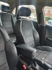 AUDI A4 B6 Half Leather Alcantara Seats. Black and Grey