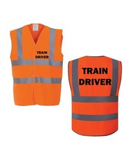 TRAIN DRIVER HI VIS PPE