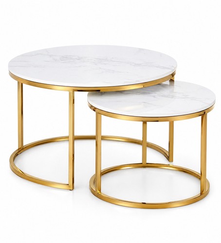 White nest coffee tables - of,