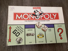 Vintage Monopoly Board Game Waddingtons 1996 Property Trading Complete Retro
