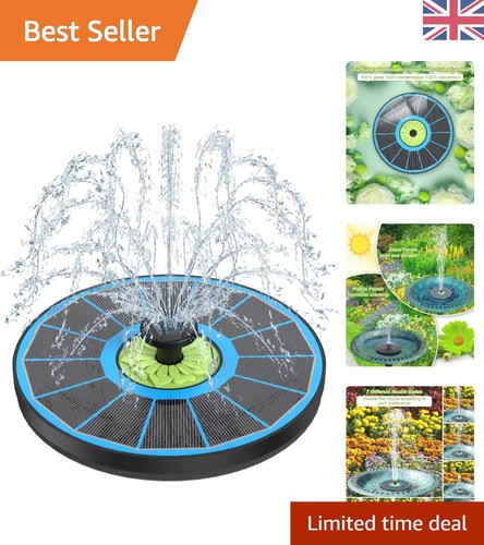 Solar bird bath fountain - bath,