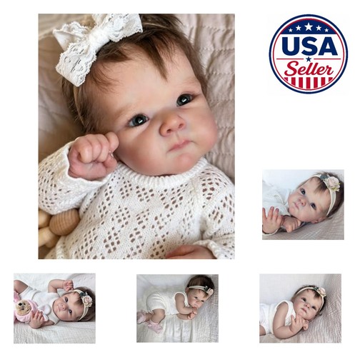 Silicone reborn baby doll - silicone, 18