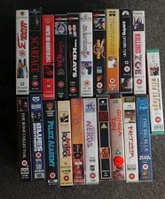 Collection Of Vhs Video Cassette Tapes Bundle