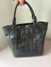 Mulberry Hellier Bag Black Congo Leather Vintage