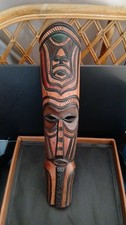 hand-carved African tribal