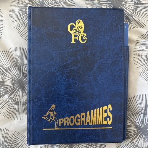 Chelsea official programme - chelsea,