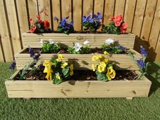 3 Tier Triple Layer Stepped