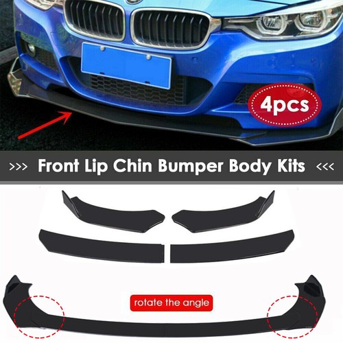 4pcs front bumper chin - bumper,