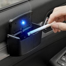 Car Ashtray With Led Light Auto Cigarette Smokeless Portable Ash Tray With Cover