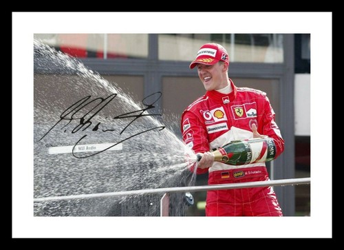 Michael schumacher autographed - michael,
